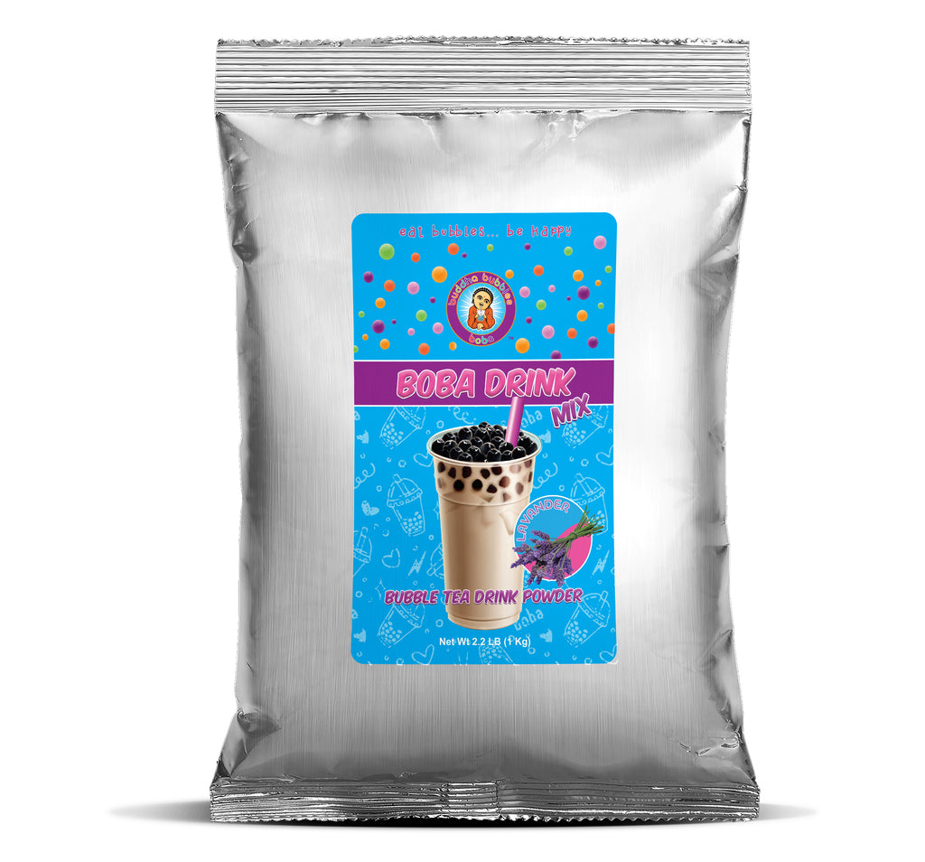 LAVENDER Milk Tea Boba / Bubble Tea Drink Mix Powder 1 Kilo (2.2 Pounds)