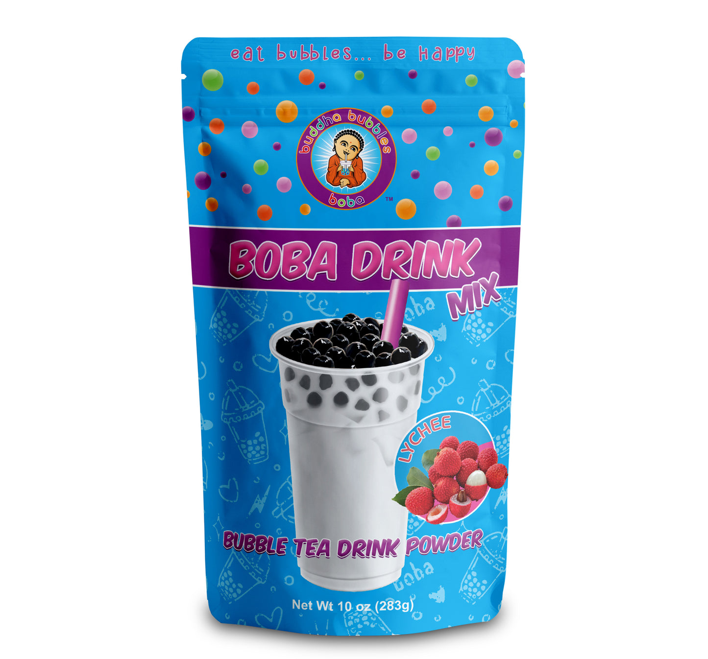 10oz LYCHEE Boba / Bubble Tea Drink Mix Powder