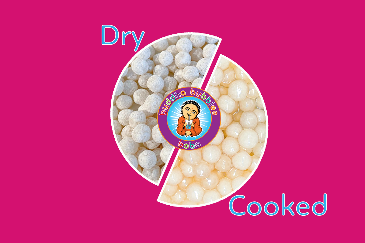 Premium Lychee Boba / Bubble Tea Tapioca Pearls D.I.Y. Ready in 5 Minutes