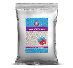 LYCHEE Boba / Bubble Tea Tapioca Pearls Ready in 5 Minutes (1 Kilo / 2.2 Pounds)