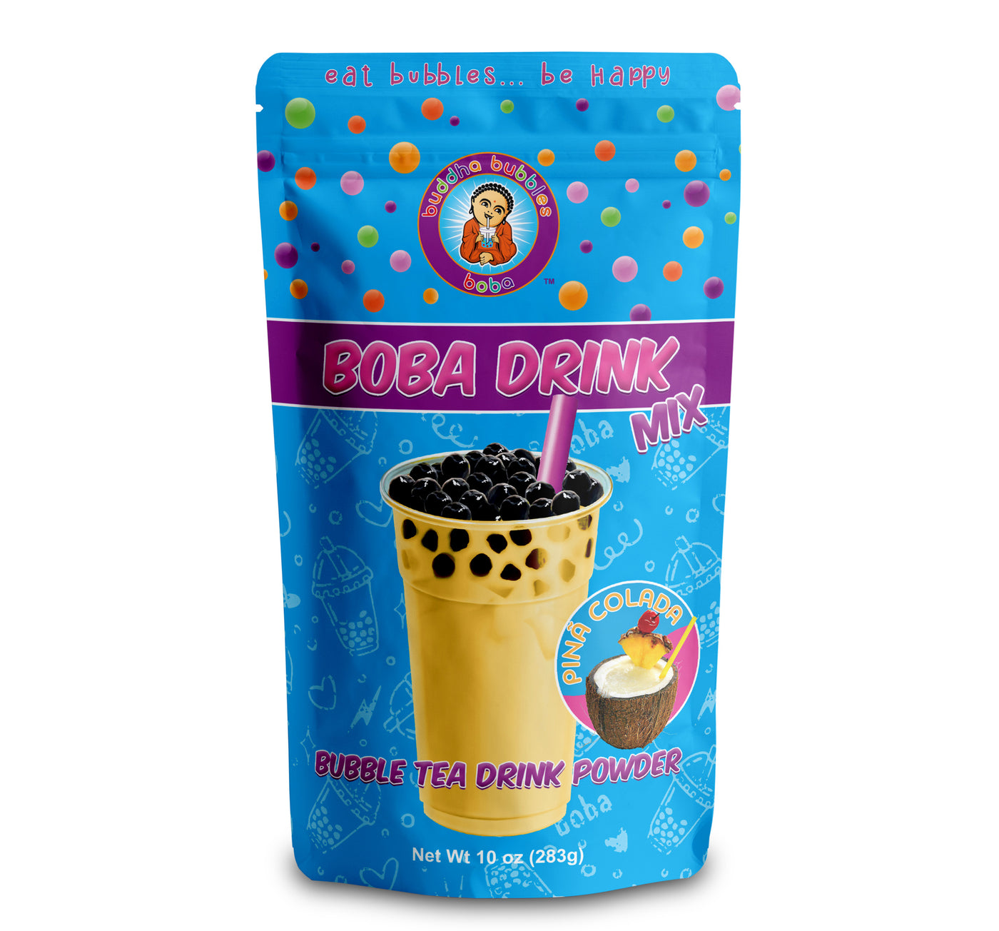 10oz PINA COLADA Boba / Bubble Tea Drink Mix Powder