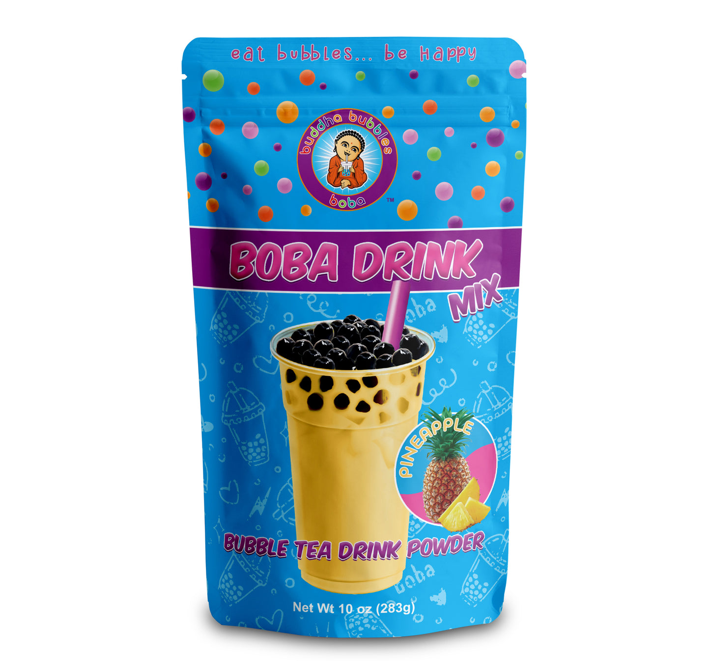10oz PINEAPPLE Boba / Bubble Tea Drink Mix Powder
