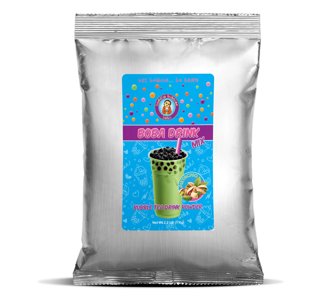PISTACHIO Boba / Bubble Tea Powder Drink Mix Powder 1 Kilo / 2.2 Pounds