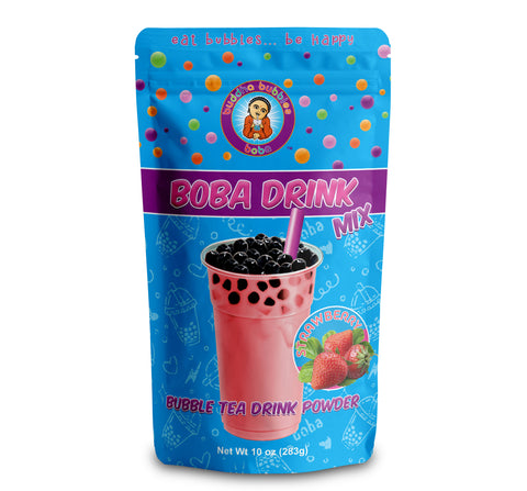 10oz STRAWBERRY CREAM Frappe Drink Mix Powder