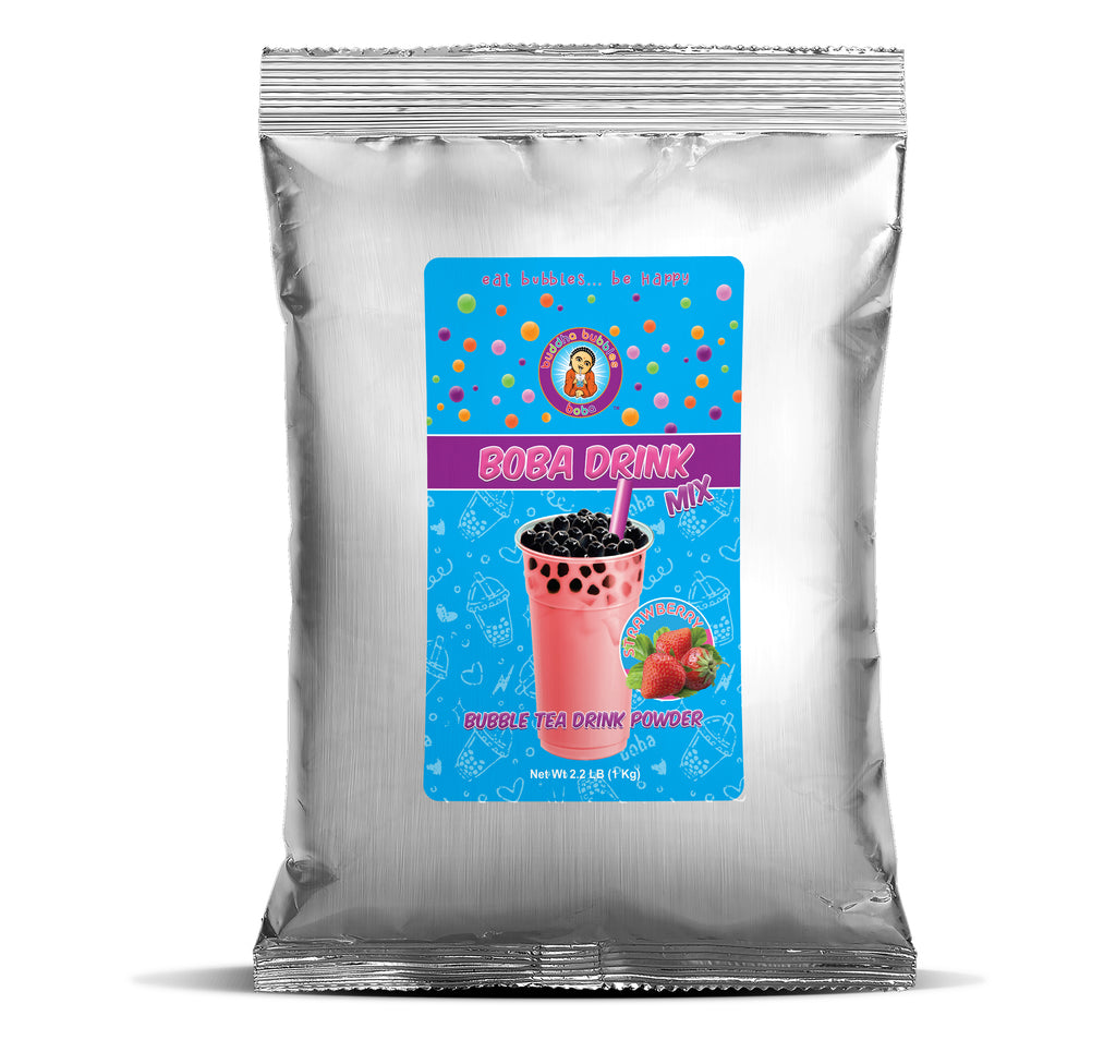 STRAWBERRY CREAM Frap Drink Mix Powder 1 Kilo (2.2 Pounds)