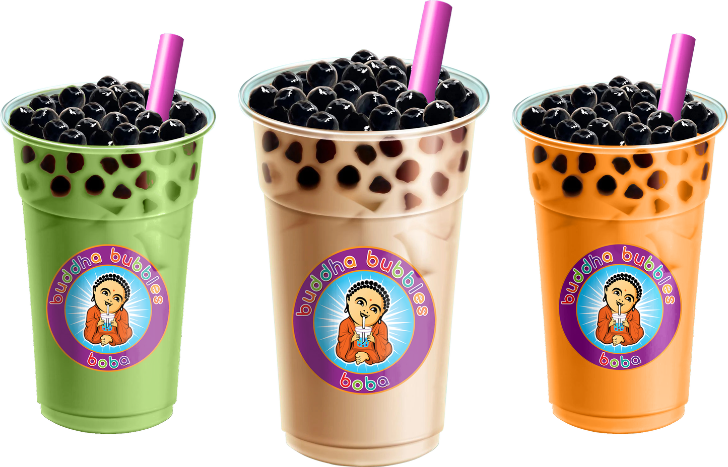 10oz CARAMEL FRAP Boba Tea Drink Mix Powder