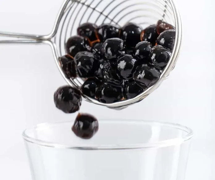 Premium QUICK COOK Boba / Bubble Tea Black Tapioca Pearls Ready in 5 Minutes 10 Ounces
